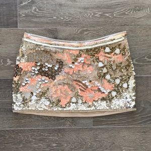 All Saints Beaded Skirt RARE